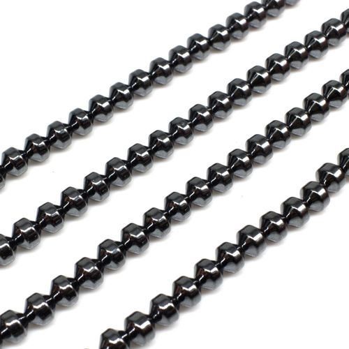 4mm hematite beads — for jewelry making, crafting, and beadwork projects