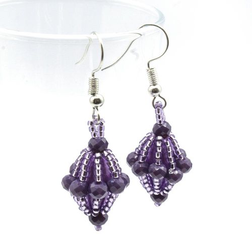 Elora Jewellery Set tanzanite dream jewelry making kit — DIY set with beads and instructions for creating handmade jewelry
