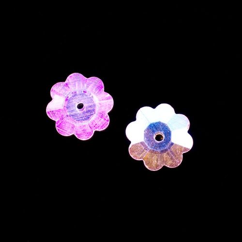 10mm resin Rivoli stone 10mm — faceted round crystal-style cabochon ideal for jewelry making, settings, and crafts