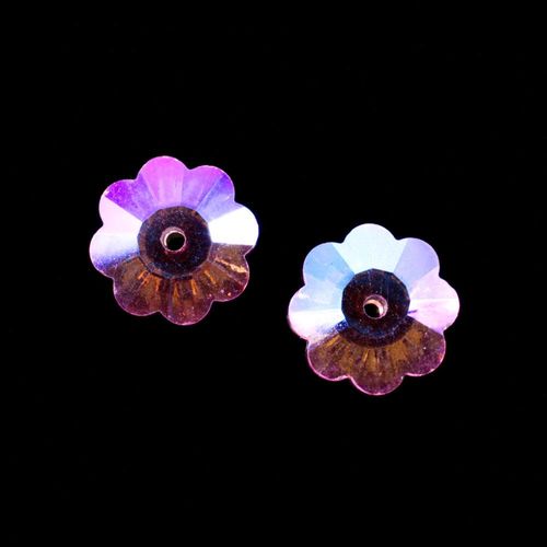 12mm resin Rivoli stone 12mm — faceted round crystal-style cabochon ideal for jewelry making, settings, and crafts