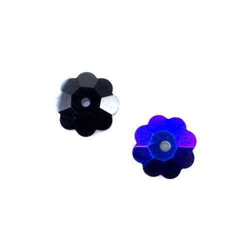 8mm resin Rivoli stone 8mm — faceted round crystal-style cabochon ideal for jewelry making, settings, and crafts