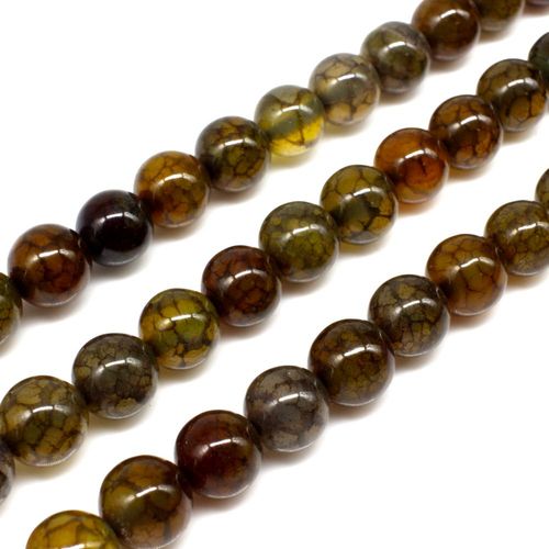 8mm resin druzy bead round 8mm 15" inch — sparkling cabochon-style stone ideal for jewelry making, pendants, and craft designs