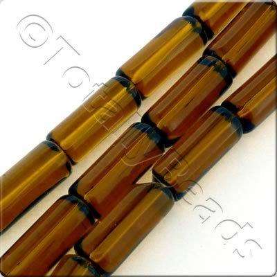 Glass Tube 15mm - Brown