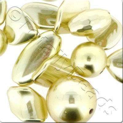 Acrylic Mix - Gold Shimmer Metallic