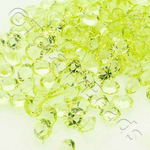 Resin Crystals Large 4mm - Spring Green