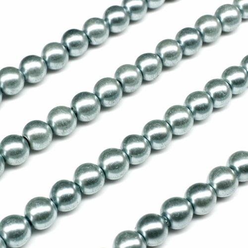 6mm hematite beads — for jewelry making, crafting, and beadwork projects