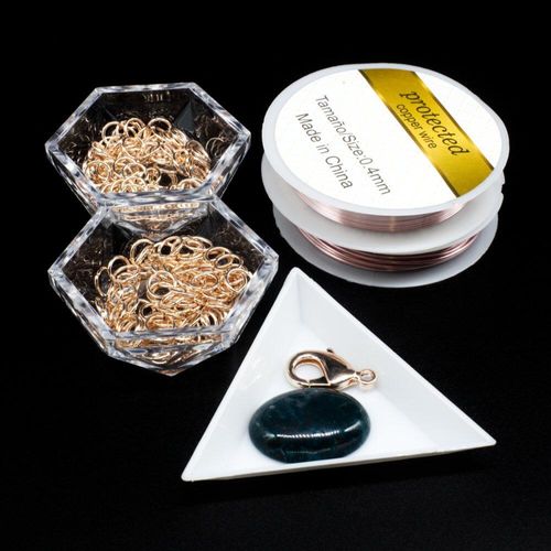 Bead Club Week 12 & 16 Cinnabaris Cab Chain Maille 1 x 30mm for jewellery making