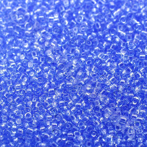 Toho Size 15 Seed Beads 10g - Trans. Lt Sapphire