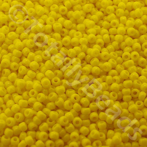 Toho Size 11 Seed Beads 10g - Opaque Sunshine