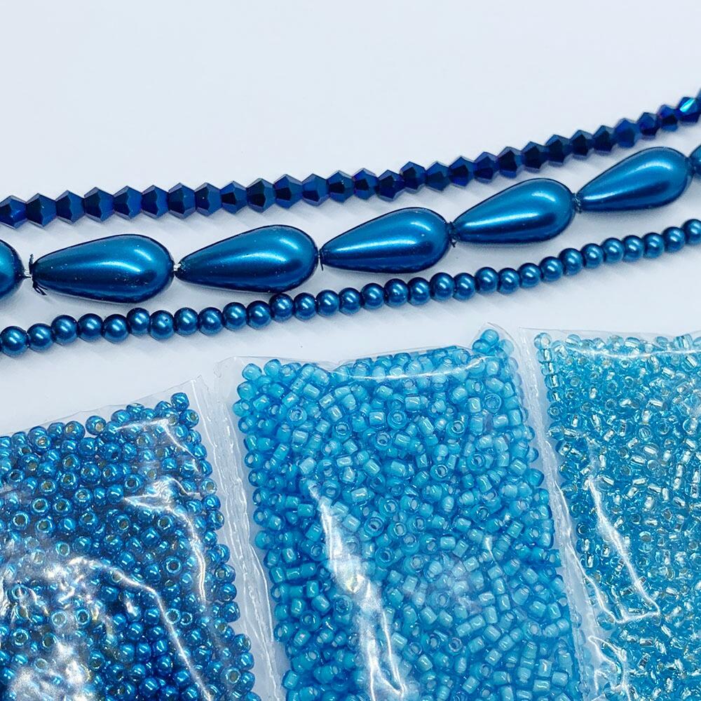 BC 2023 WK 34: Windermere Jewellrery Blue 3mm for jewellery making