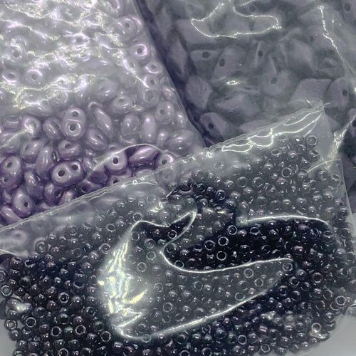 BC 2023 WK 35: Moray Jewellery Set Lavander & Purple for jewellery making