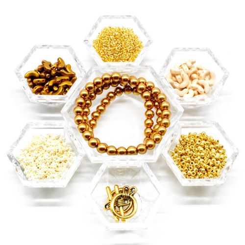 BC 2023 WK 40: Pepa Necklace Gold 6mm for jewellery making