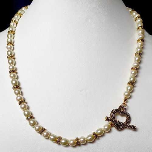 Amy Pearl Jewellery ivory jewelry making kit — DIY set with beads and instructions for creating handmade jewelry