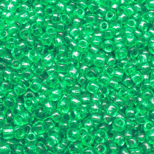 Toho Size 8 Seed Beads 10g Trans. Lush Meadow 2mm for jewellery making
