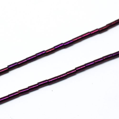 2x4mm hematite beads — for jewelry making, crafting, and beadwork projects