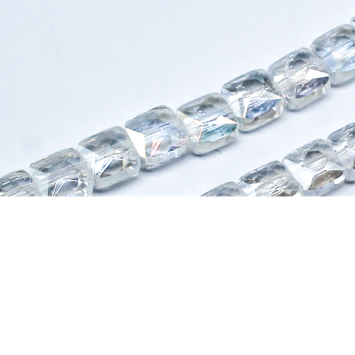 6mm crystal beads crysrtal, pack of 20 — faceted for jewelry making and beadwork