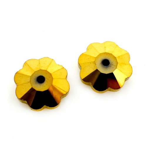 14mm resin Rivoli stone 14mm — faceted round crystal-style cabochon ideal for jewelry making, settings, and crafts
