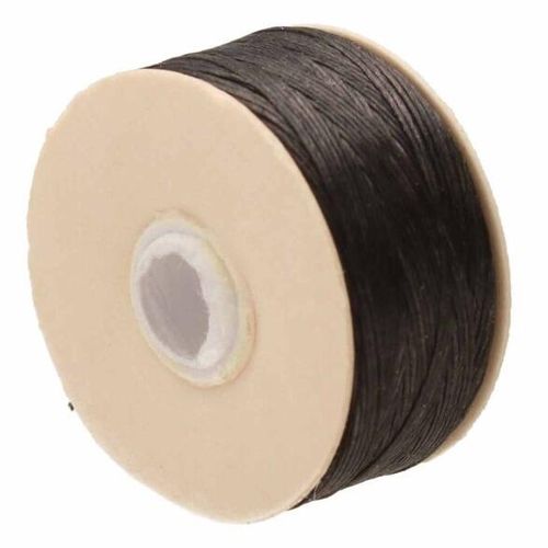Nymo Beading Thread Size 0 black (100m) 15mm for jewellery making