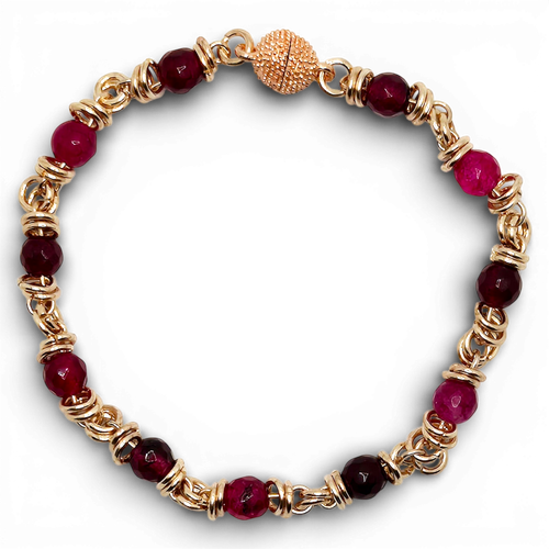 Leonie Jade Bracelets Berry for jewellery making