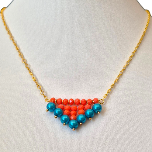 Lakota Pendant x 6 Watermelon for jewellery making