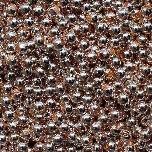 Round Spacer Beads 2mm 300pc - Rose Gold