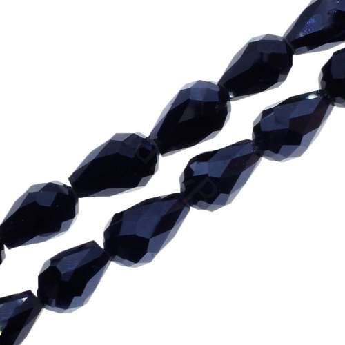 11mm crystal beads hematite — faceted for jewelry making and beadwork
