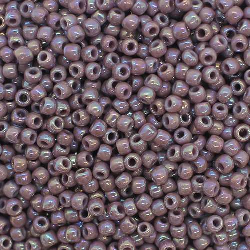 Toho Size 11 Seed Beads 10g - Opaque Rainbow Lavender