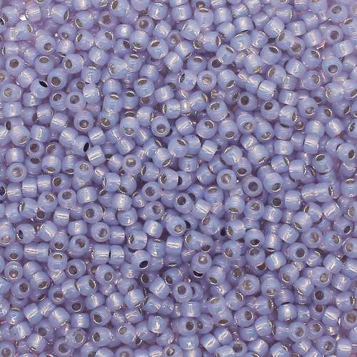 Toho Size 8 Seed Beads 10g - Silver Milky Alexandrite