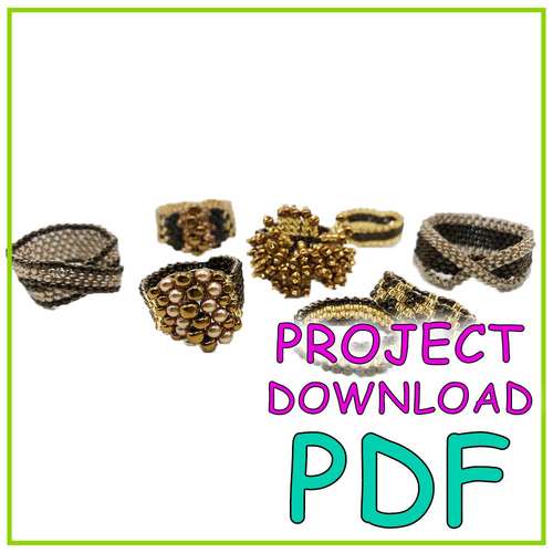 Peyote Rings design grid - Download sheet