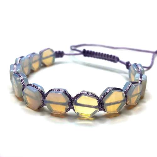 Bracelet Macrame kit aqua & lilac bracelet making kit — DIY set with beads and instructions for creating handmade jewelry