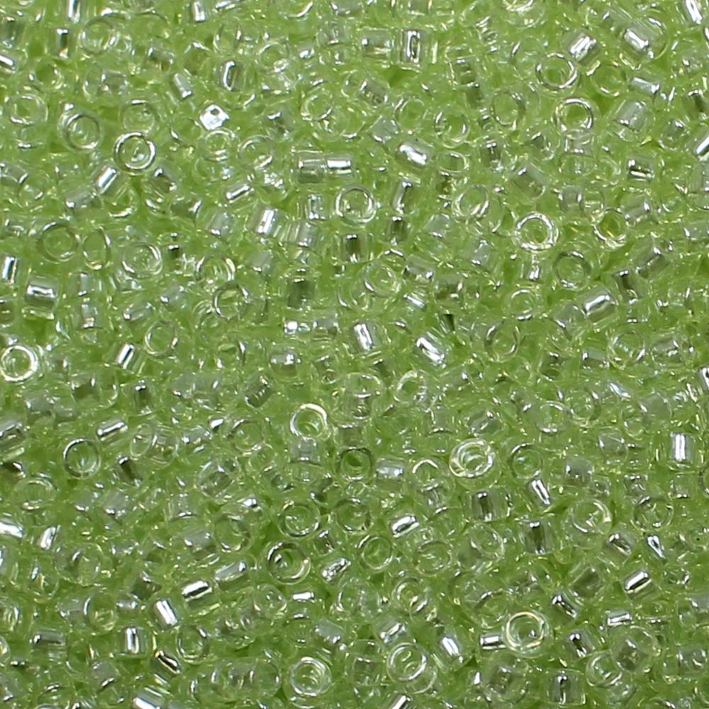 Toho Treasure Size 11 5g - Trans Lemon Lime Luster