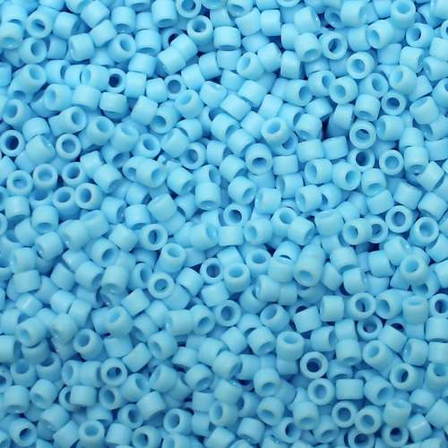 Toho Treasure Size 11 5g - Opq Frosted Blue Turquoise
