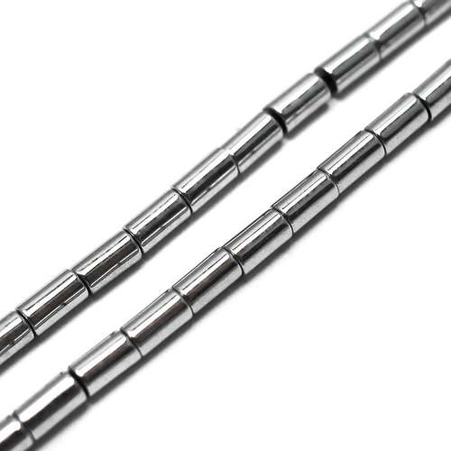 2x4mm hematite beads — for jewelry making, crafting, and beadwork projects