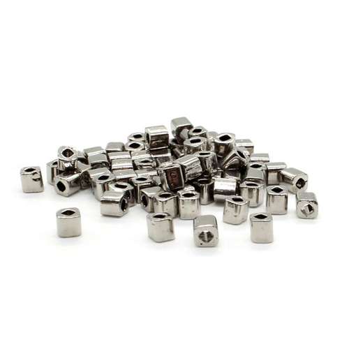 Toho Cubes 4mm 10g - Nickel