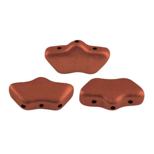 Delos Puca Beads 10g - Bronze Red Mat