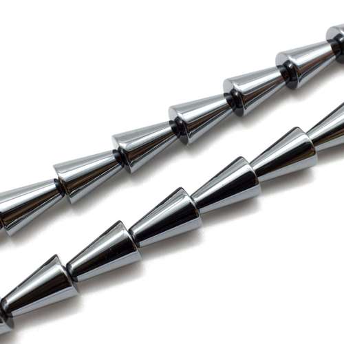8x16mm hematite beads — for jewelry making, crafting, and beadwork projects