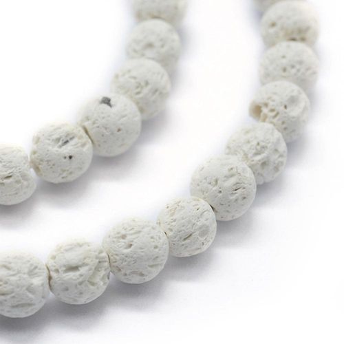 8mm resin druzy bead round white — sparkling cabochon-style stone ideal for jewelry making, pendants, and craft designs