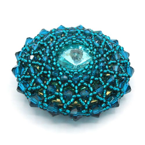 Week 47 Ferris Wheel Pendant - Teal