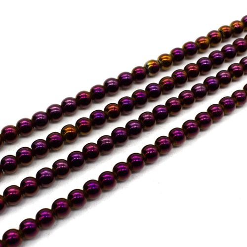 4mm hematite beads — for jewelry making, crafting, and beadwork projects