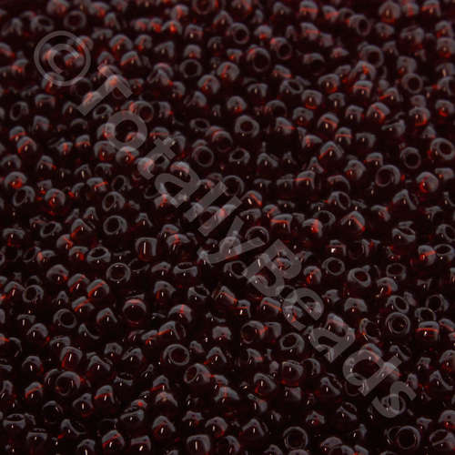 Toho Size 11 Seed Beads 10g - Transparent Garnet