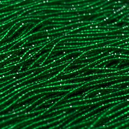 1.5mm crystal beads teal — faceted for jewelry making and beadwork