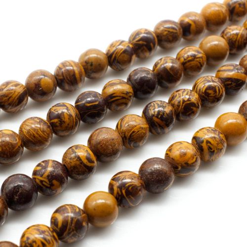 6mm resin druzy bead round 6mm 15" inch — sparkling cabochon-style stone ideal for jewelry making, pendants, and craft designs