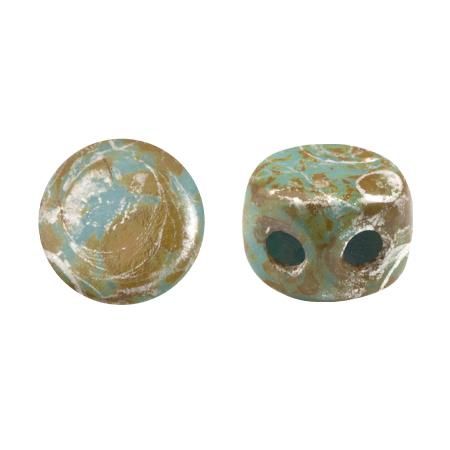 Kalos Puca Beads 10g - Frost Blue Lagoon New Picasso