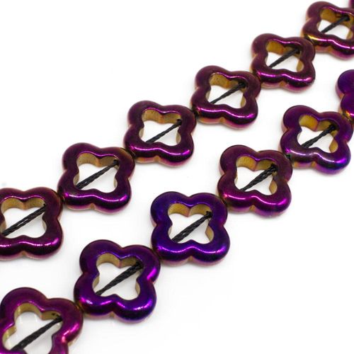 16mm hematite beads — for jewelry making, crafting, and beadwork projects