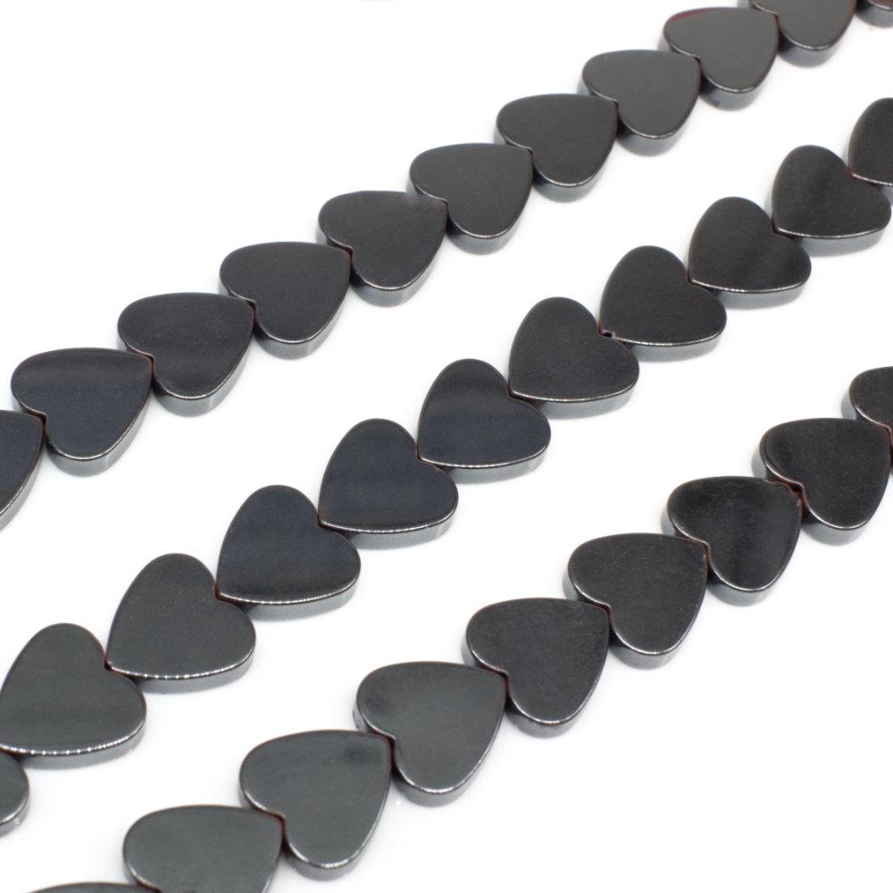 10mm hematite beads — for jewelry making, crafting, and beadwork projects
