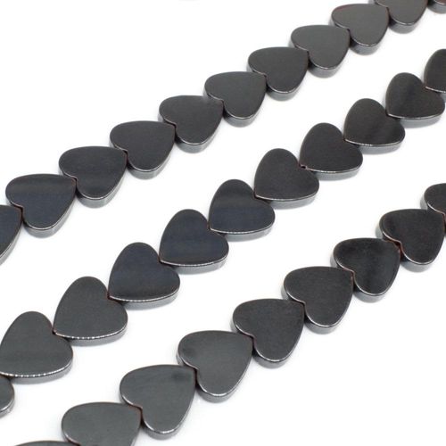 10mm hematite beads — for jewelry making, crafting, and beadwork projects