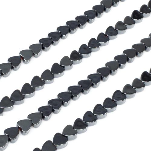 4mm hematite beads — for jewelry making, crafting, and beadwork projects