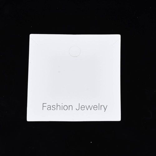 Cardboard Jewellery Display Card for Necklace 20pcs for jewellery making