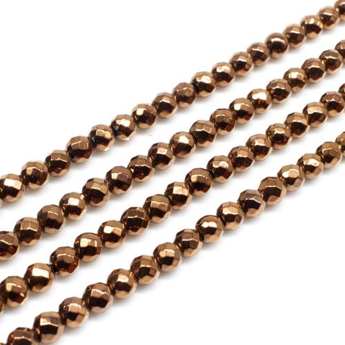 4mm hematite beads — for jewelry making, crafting, and beadwork projects