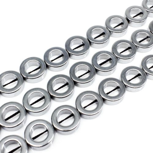 12mm hematite beads — for jewelry making, crafting, and beadwork projects